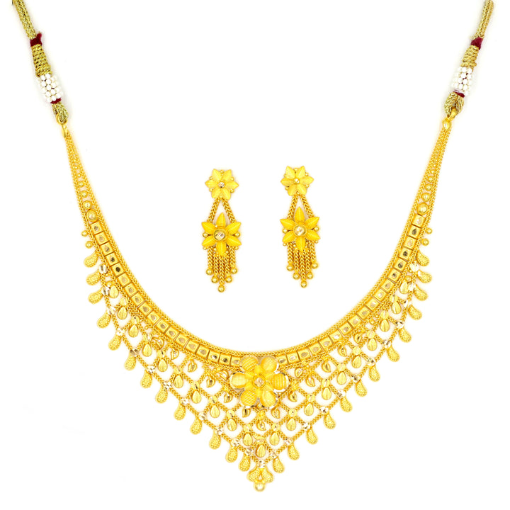 22K Gold Set Indian/kalkatta Design | Top Collection | Precious Jewelry