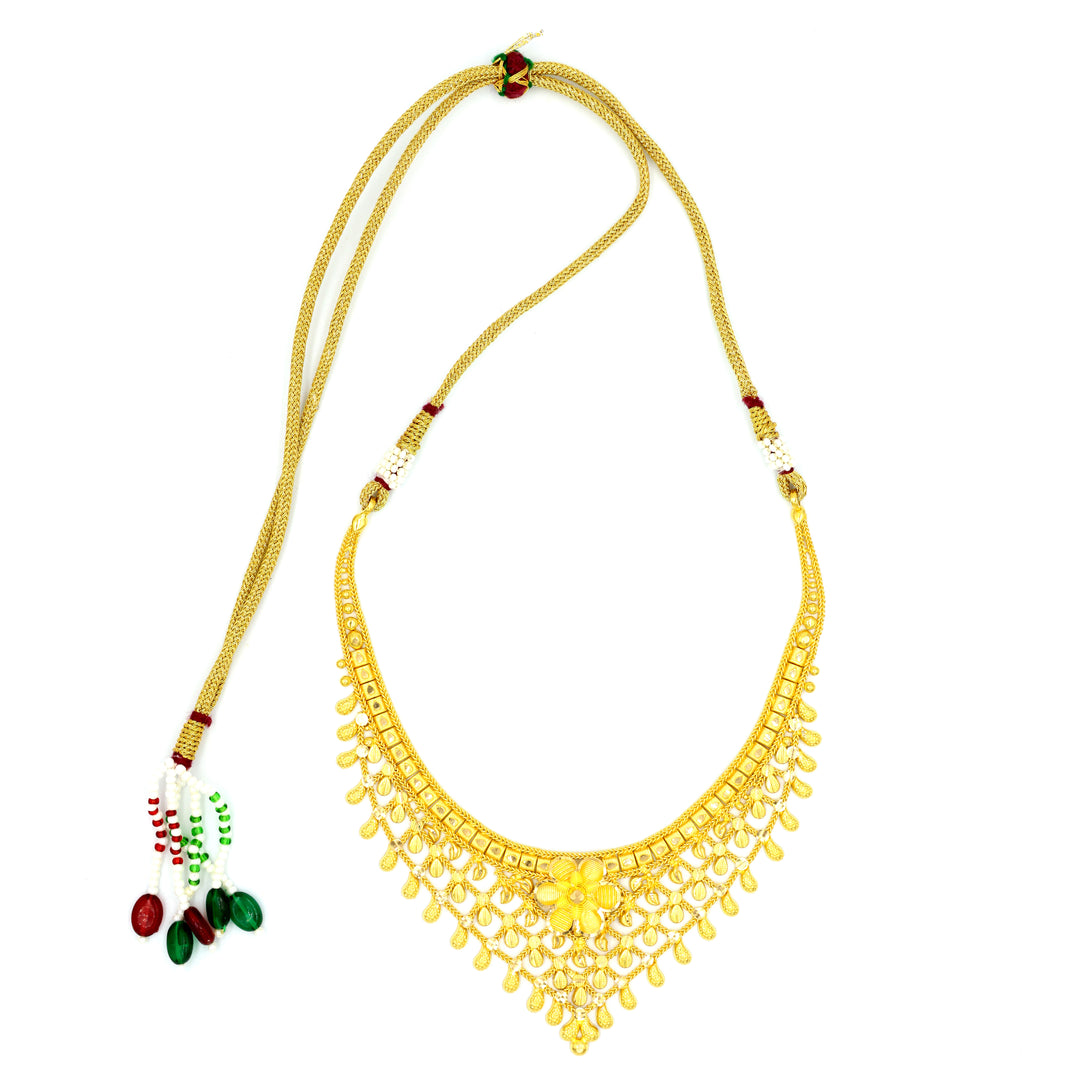 22K Gold Set Indian/kalkatta Design | Top Collection | Precious Jewelry