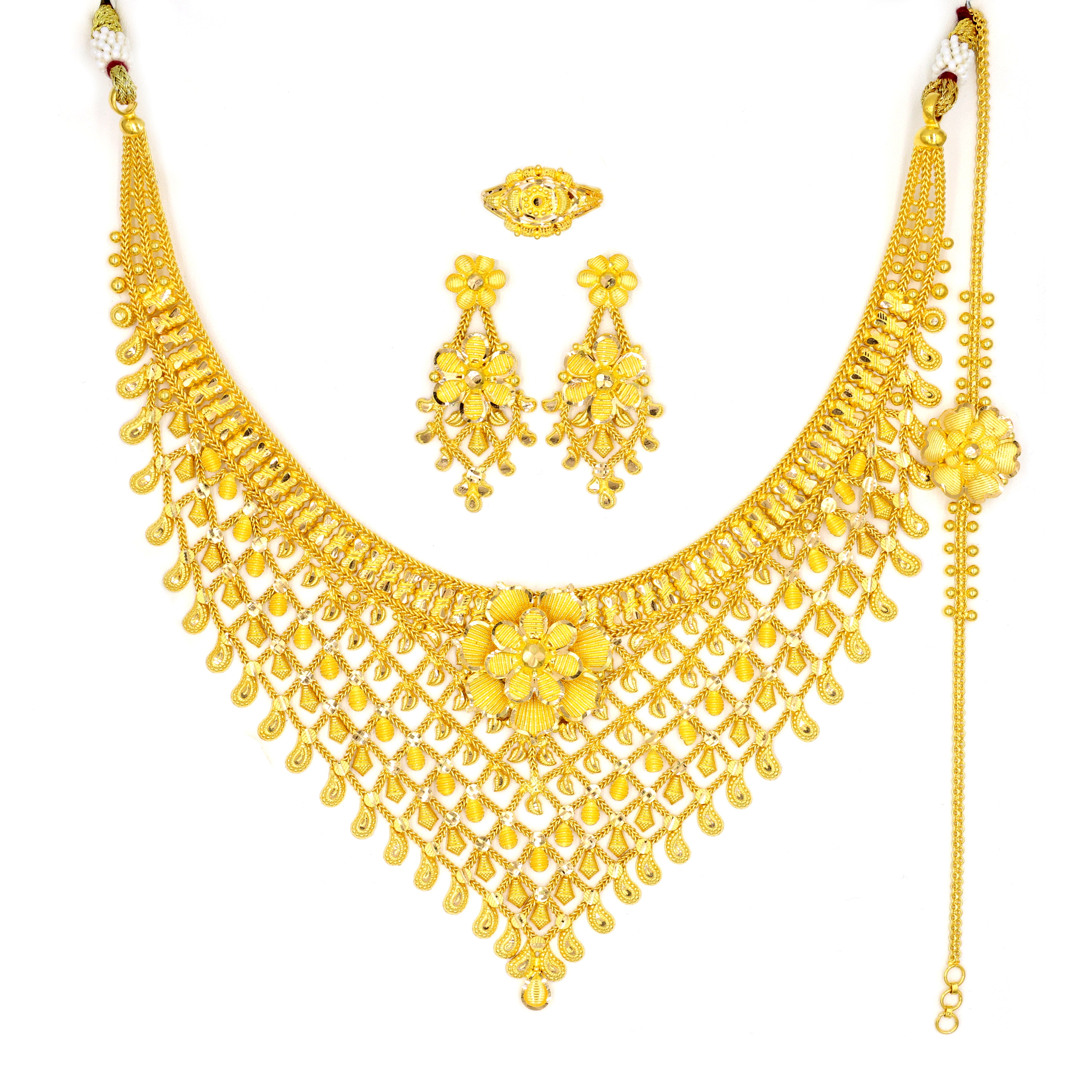 Gold set online new design