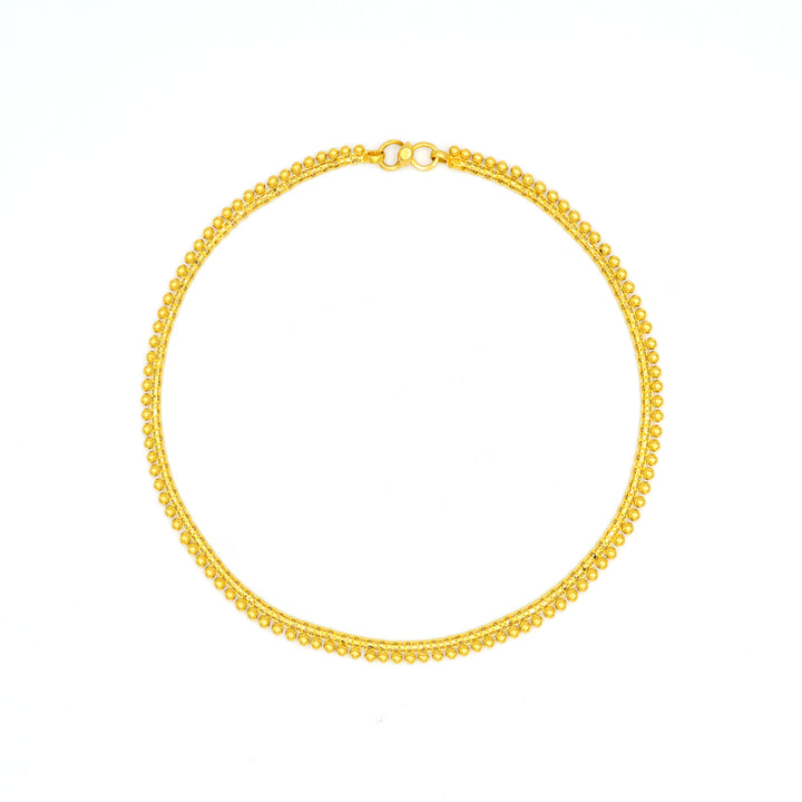 22K Gold Anklet