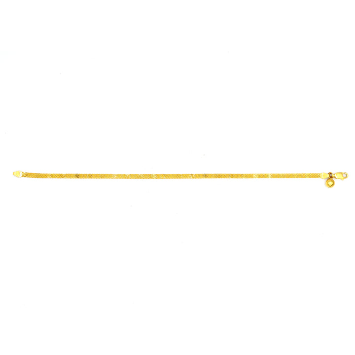 22K Gold Anklet