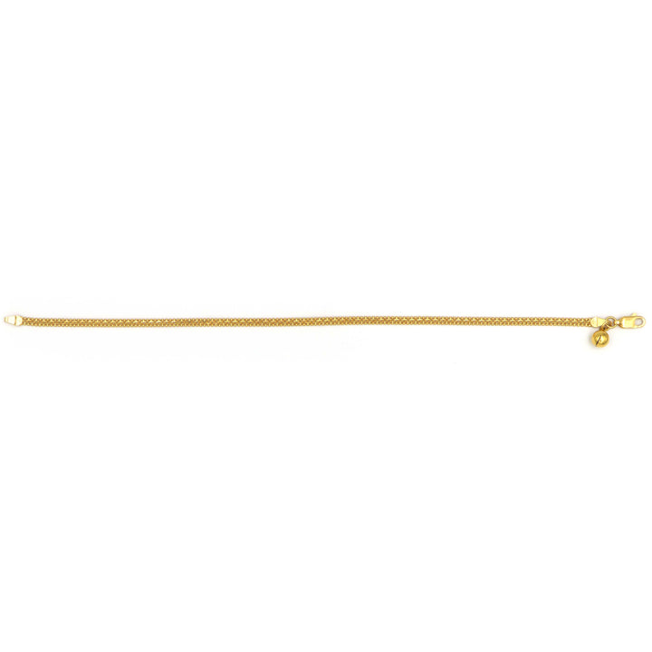 22K Gold Anklet AFA00436