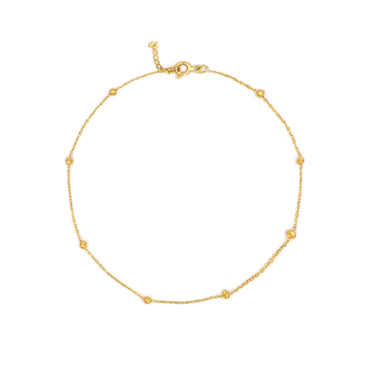 21K Gold Anklet AFA00521