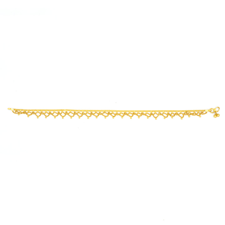 22K Gold Anklet