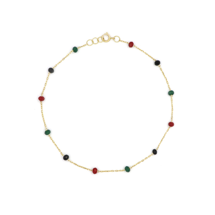 18K Gold Anklet AFA00665