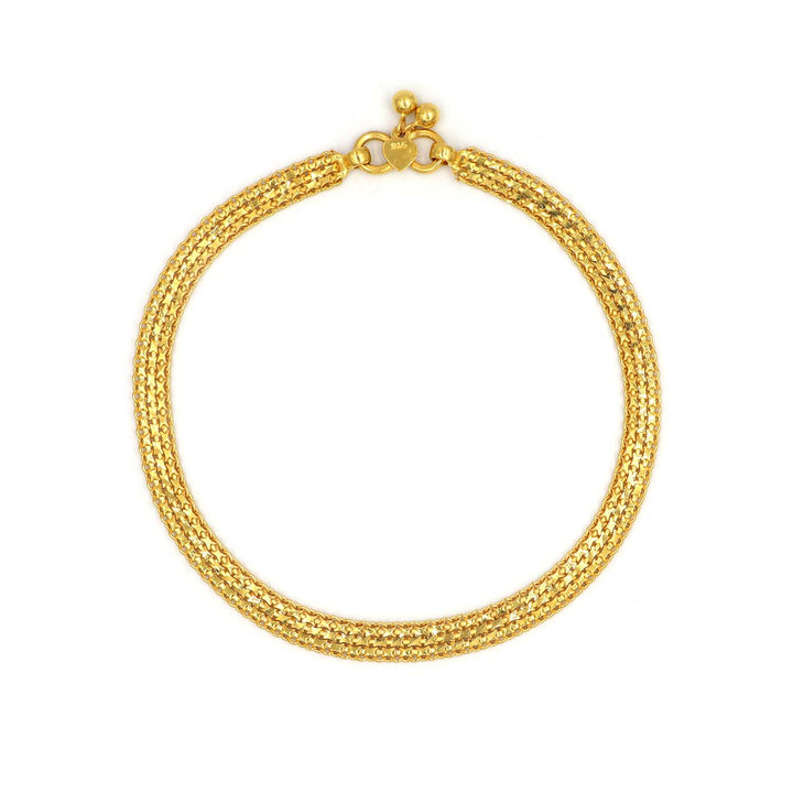 22K Gold Anklet AFA00696