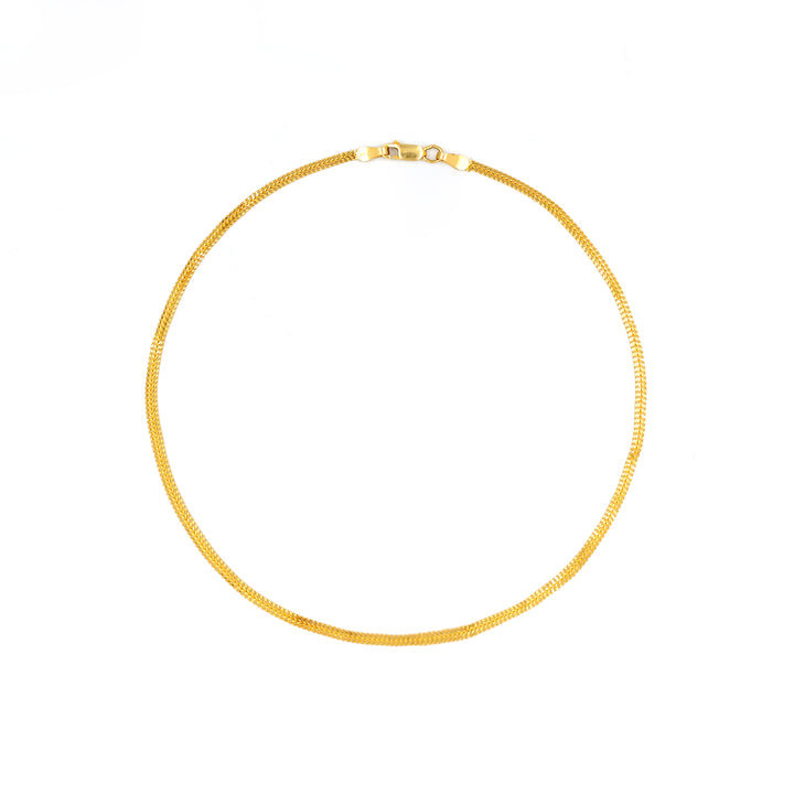 21K Gold Anklet AFA00698