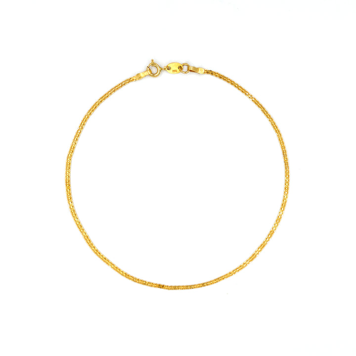 21K Gold Anklet AFA00703