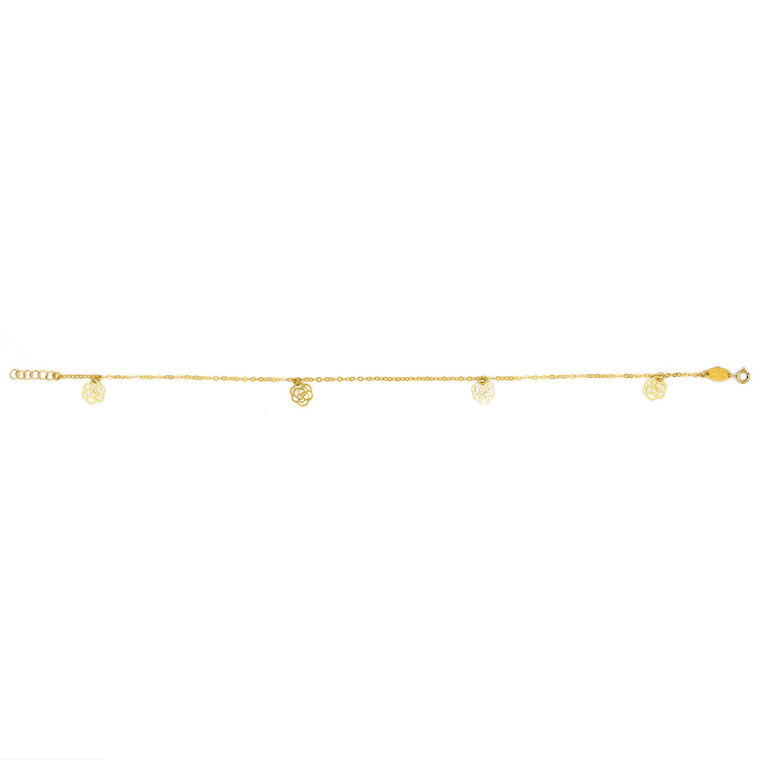 21K Gold Anklet AFA00737