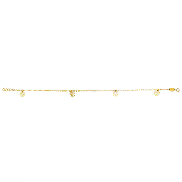 21K Gold Anklet AFA00737