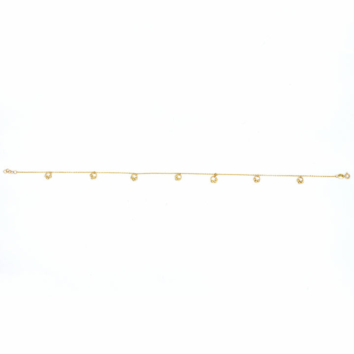 18K Gold Anklet AFA00755