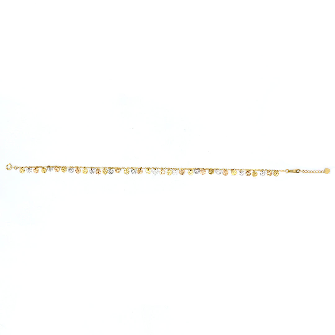 18K Gold Anklet AFA00757