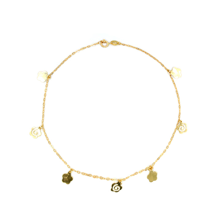 18K Gold Anklet AFA00768