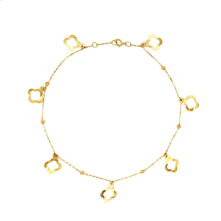 21K Gold Anklet AFA00788