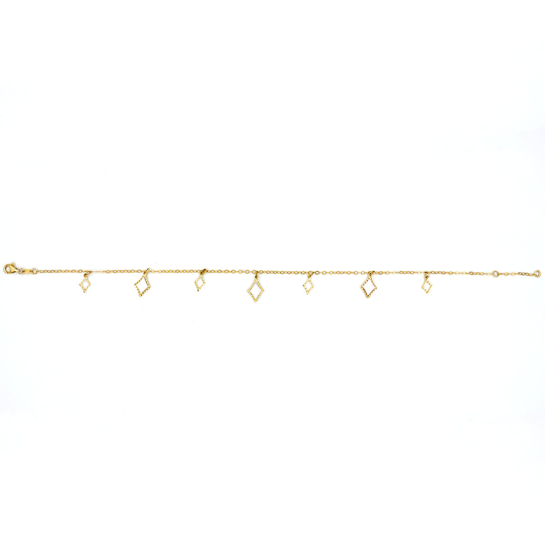 18K Gold Anklet AFA00789