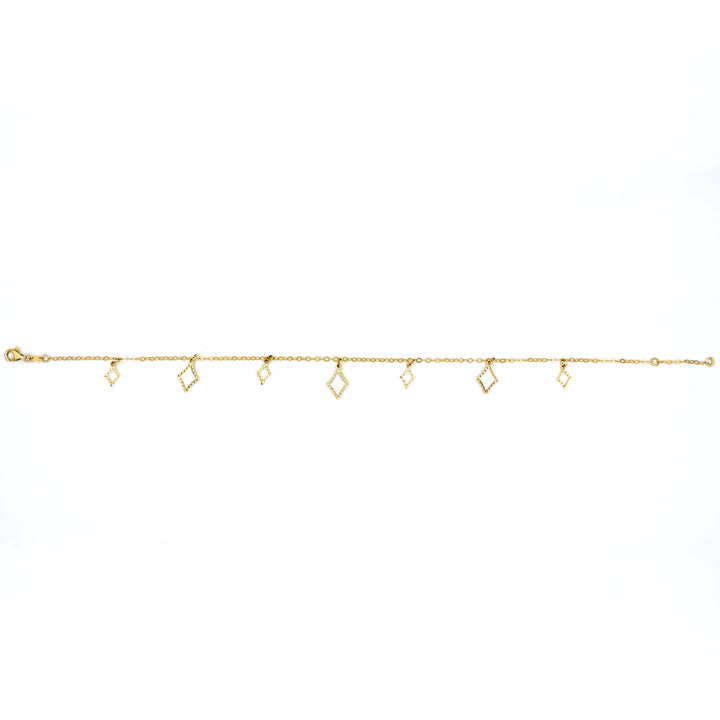 18K Gold Anklet AFA00789