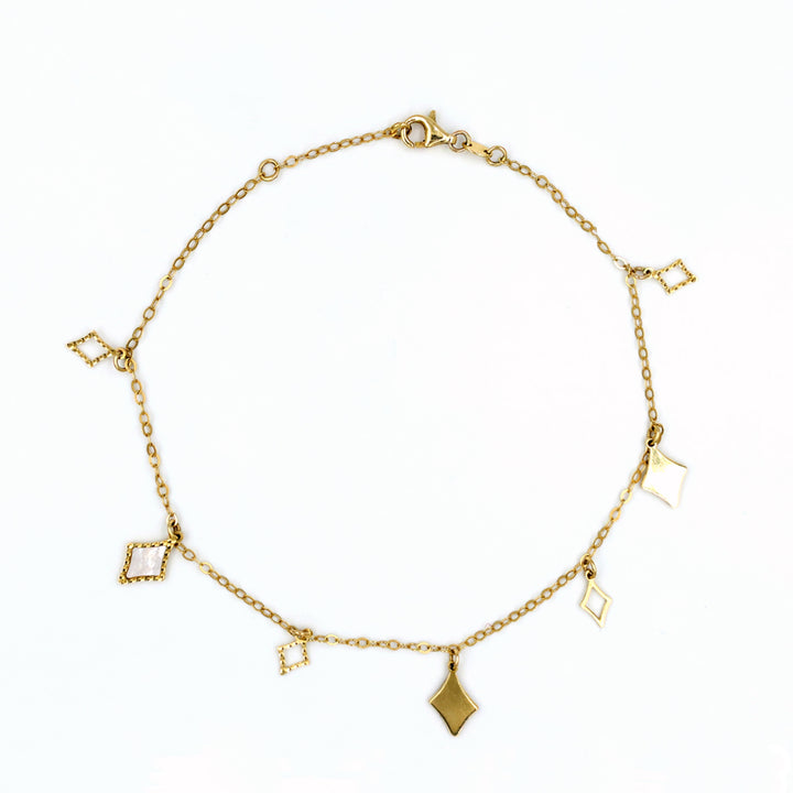 18K Gold Anklet AFA00789