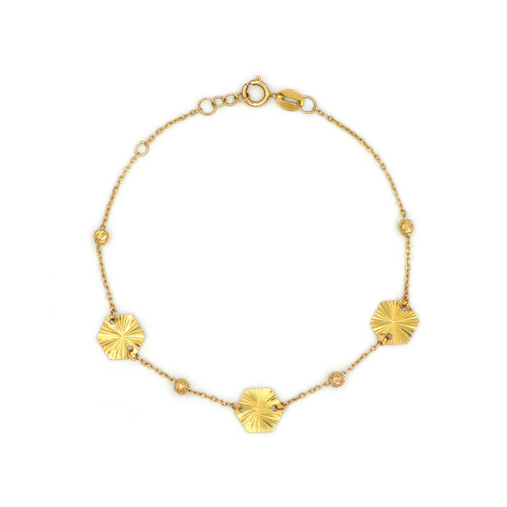 21K Gold Bracelet AFB06749