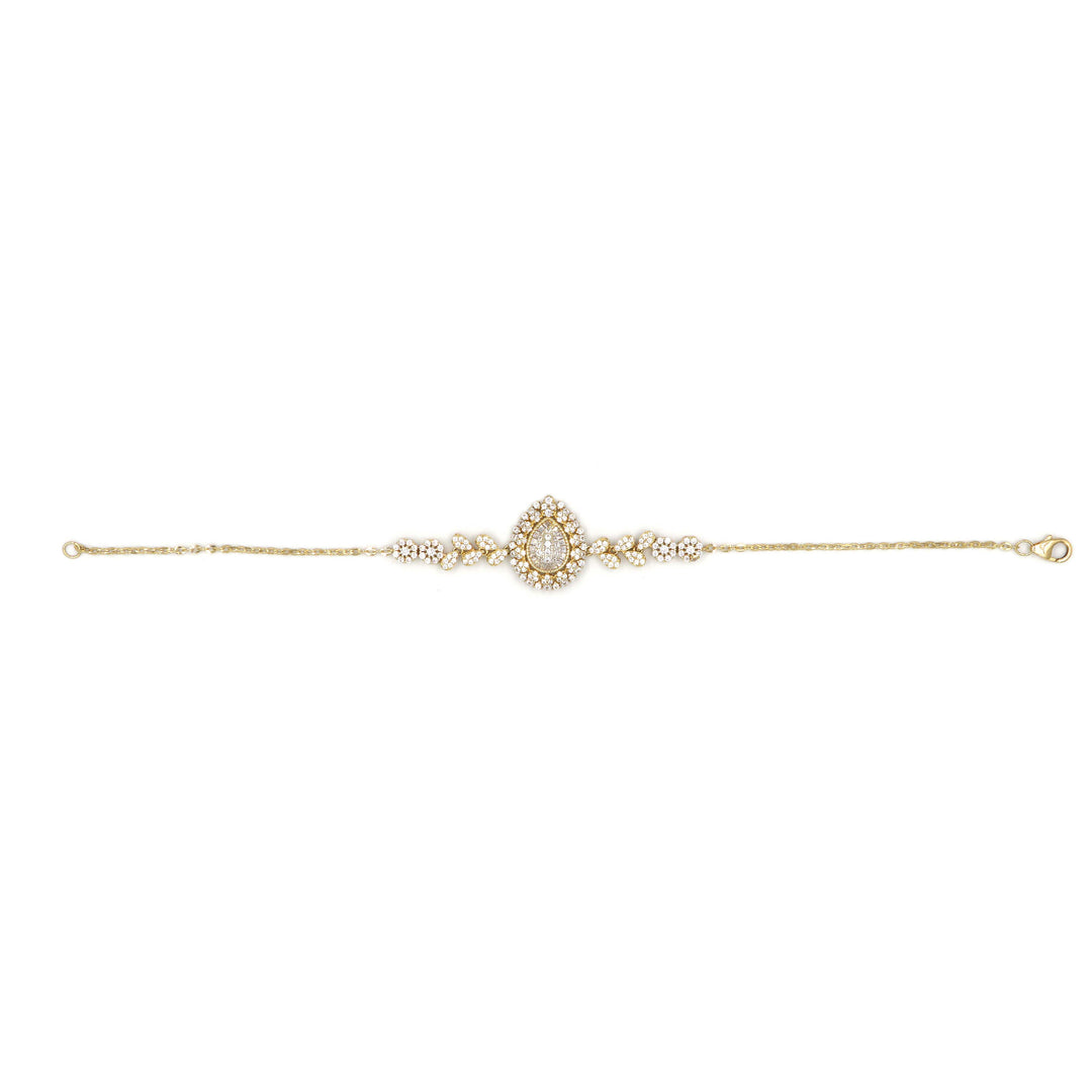 18K Gold Bracelet AFB07043