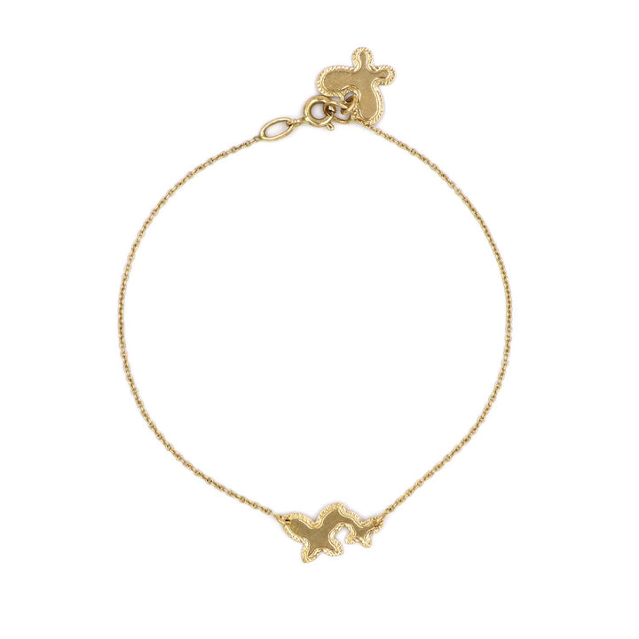 18K Gold Bracelet AFB07070