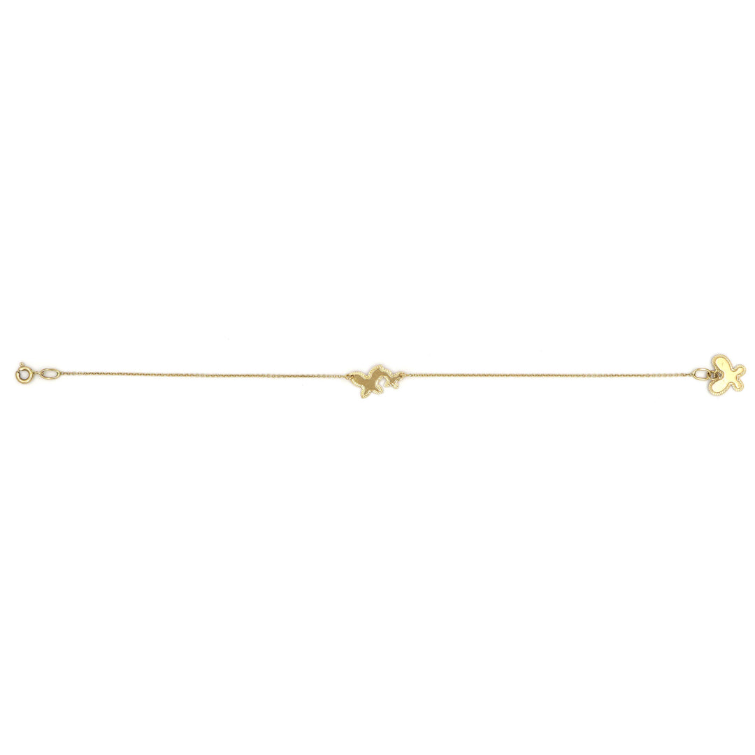 18K Gold Bracelet AFB07070