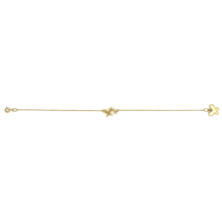 18K Gold Bracelet AFB07070