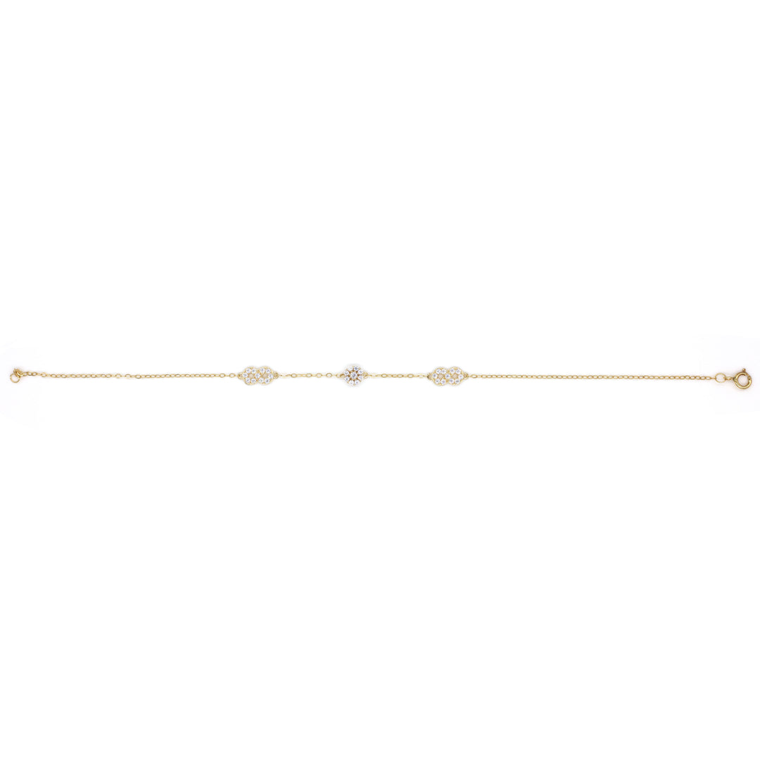 18K Gold Bracelet AFB07279