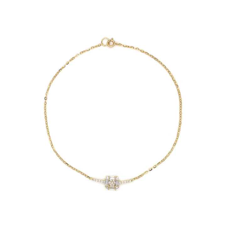 18K Gold Bracelet AFB07296