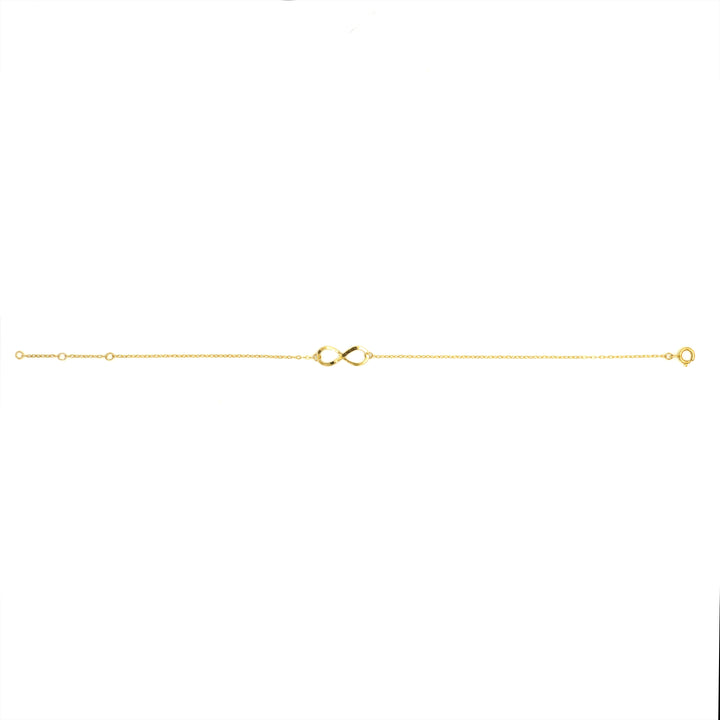 21K Gold Infinity Bracelet AFB07786