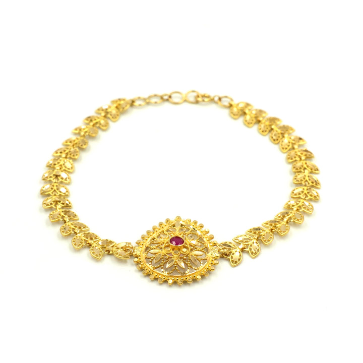 21K Gold Leaf Bracelet AFC07970