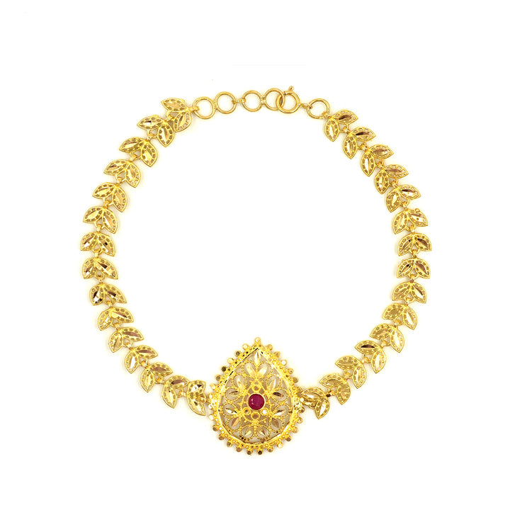 21K Gold Leaf Bracelet AFC07970