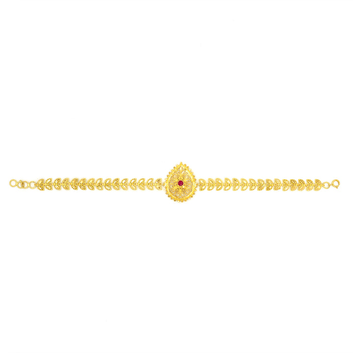 21K Gold Leaf Bracelet AFC07970