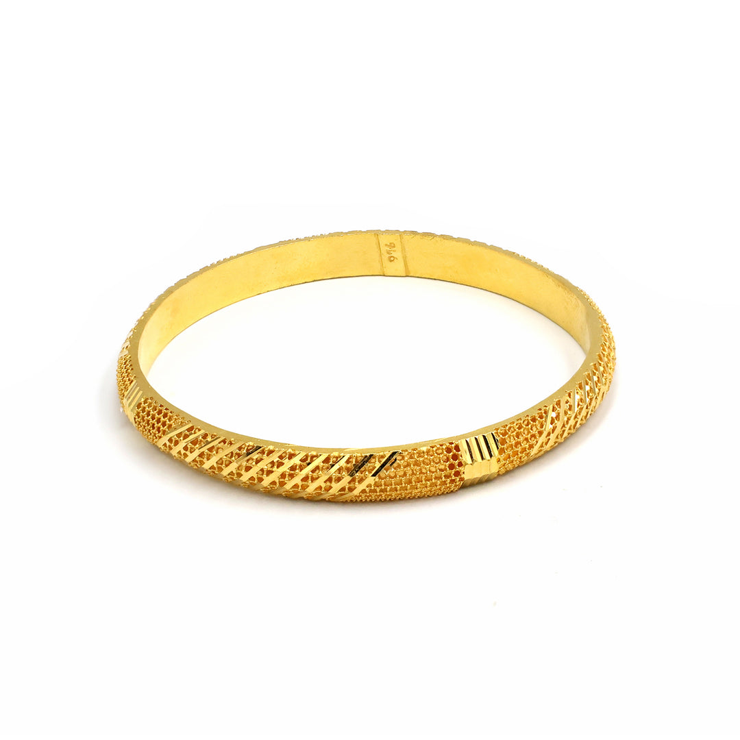 22K Gold Bangle AFBG00747