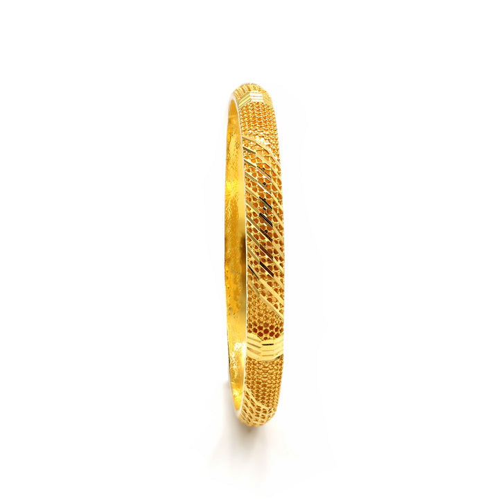 22K Gold Bangle AFBG00747