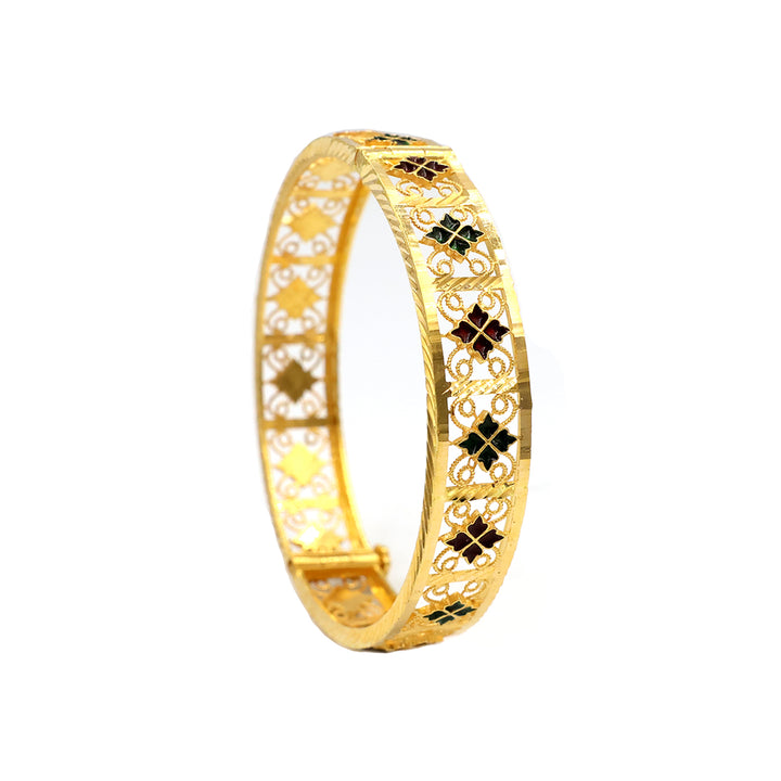 21K Gold Bangle AFBG00967