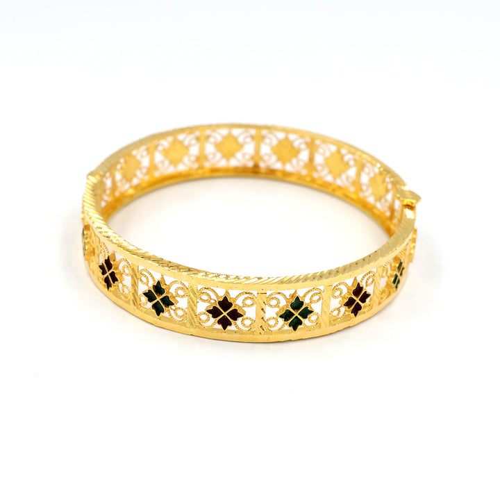 21K Gold Bangle AFBG00967