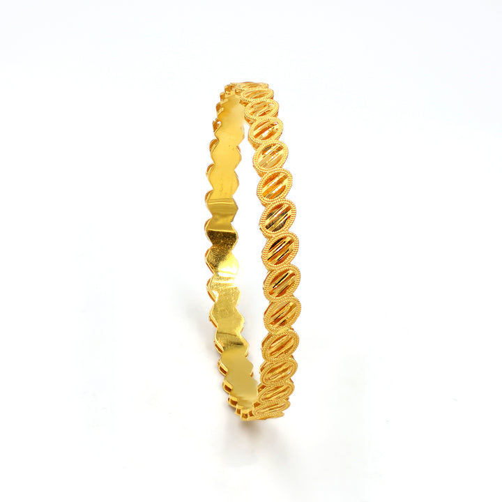 21K Gold Bangle AFBG01133