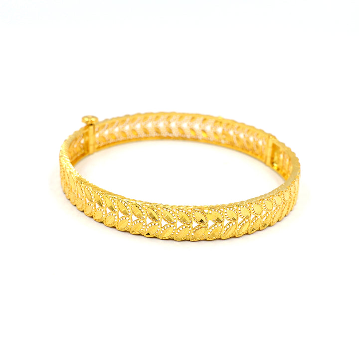 21K Gold Bangle AFBG01415