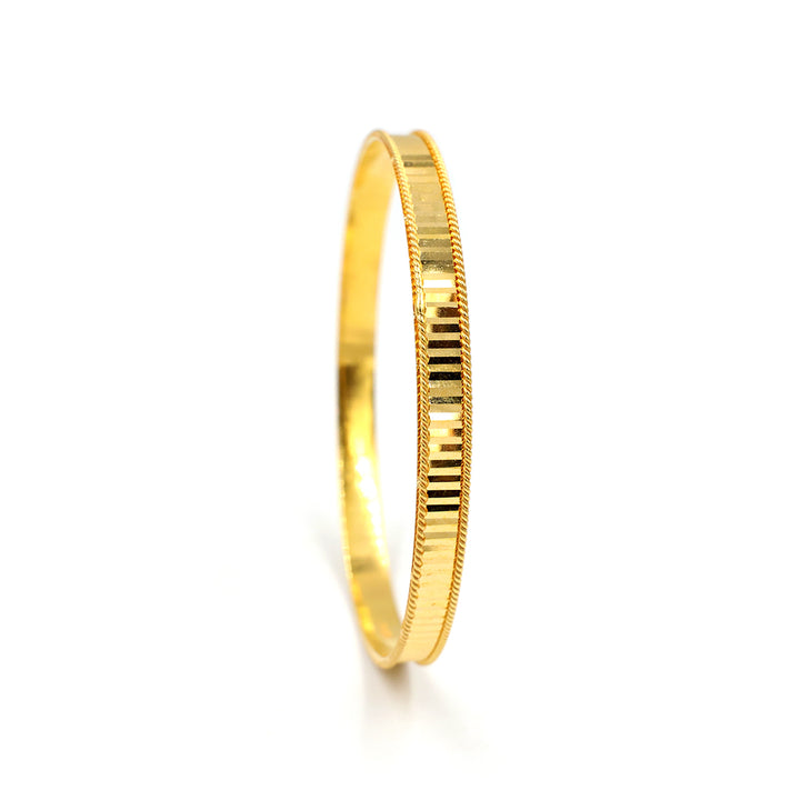 21K Gold Bangle AFBG01511