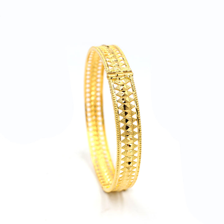 21K Gold Bangle AFBG01700