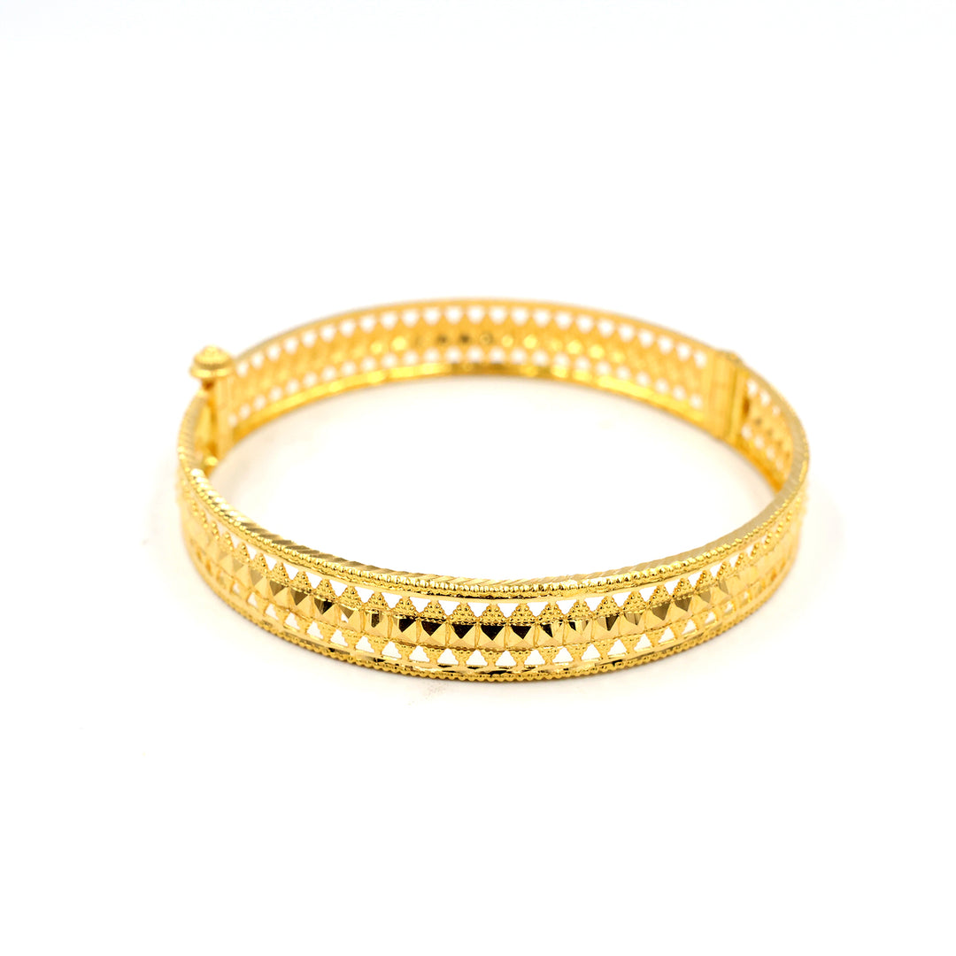 21K Gold Bangle AFBG01700