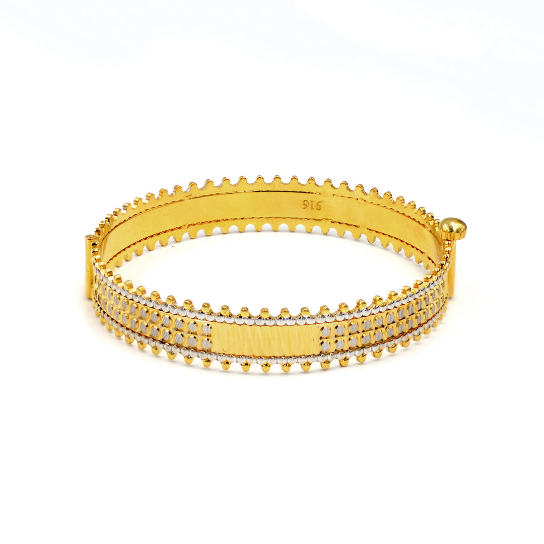 22K Gold Bangle AFBG01705