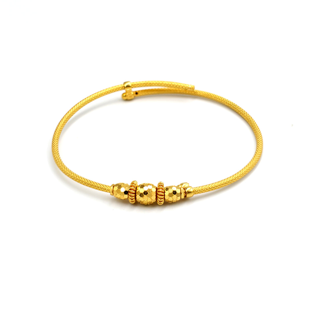 22K Gold Bangle AFBG01749