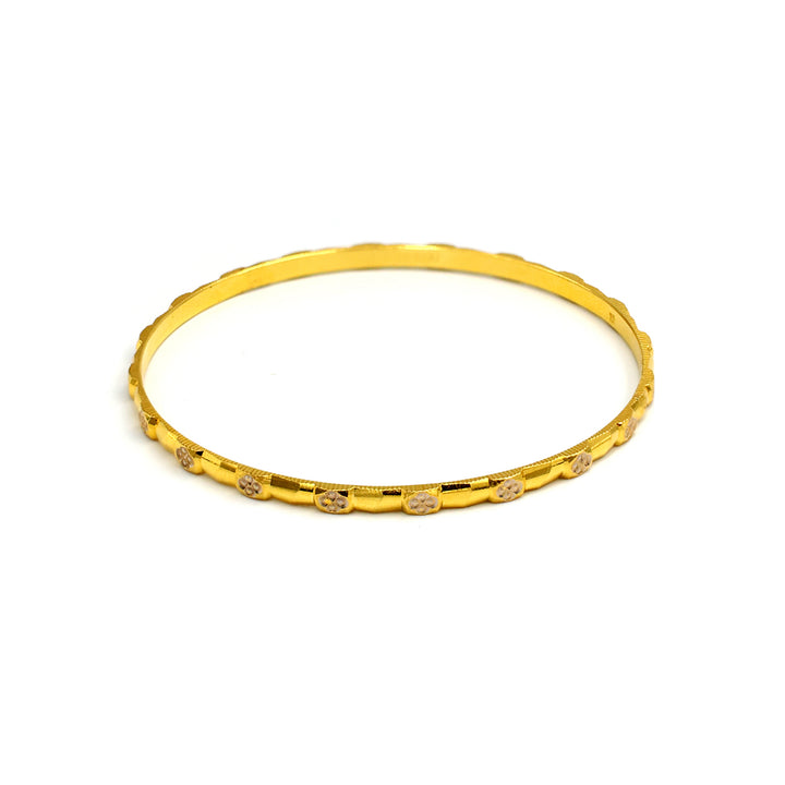 22K Gold Bangle AFBG01784