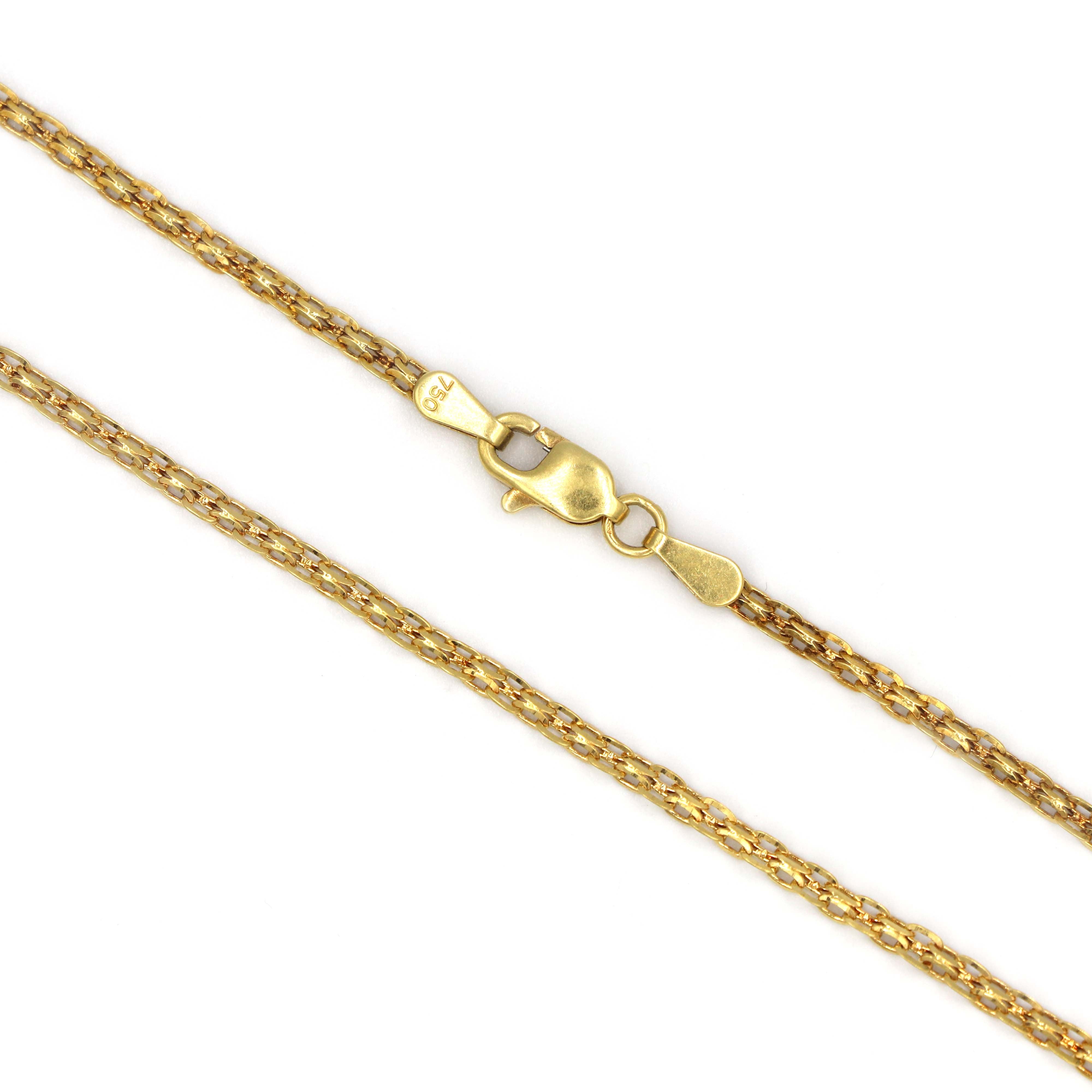 Plain on sale gold chain