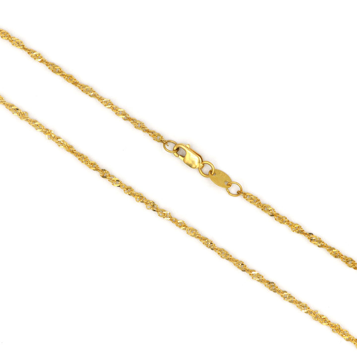 22K Gold Chain AFC01776