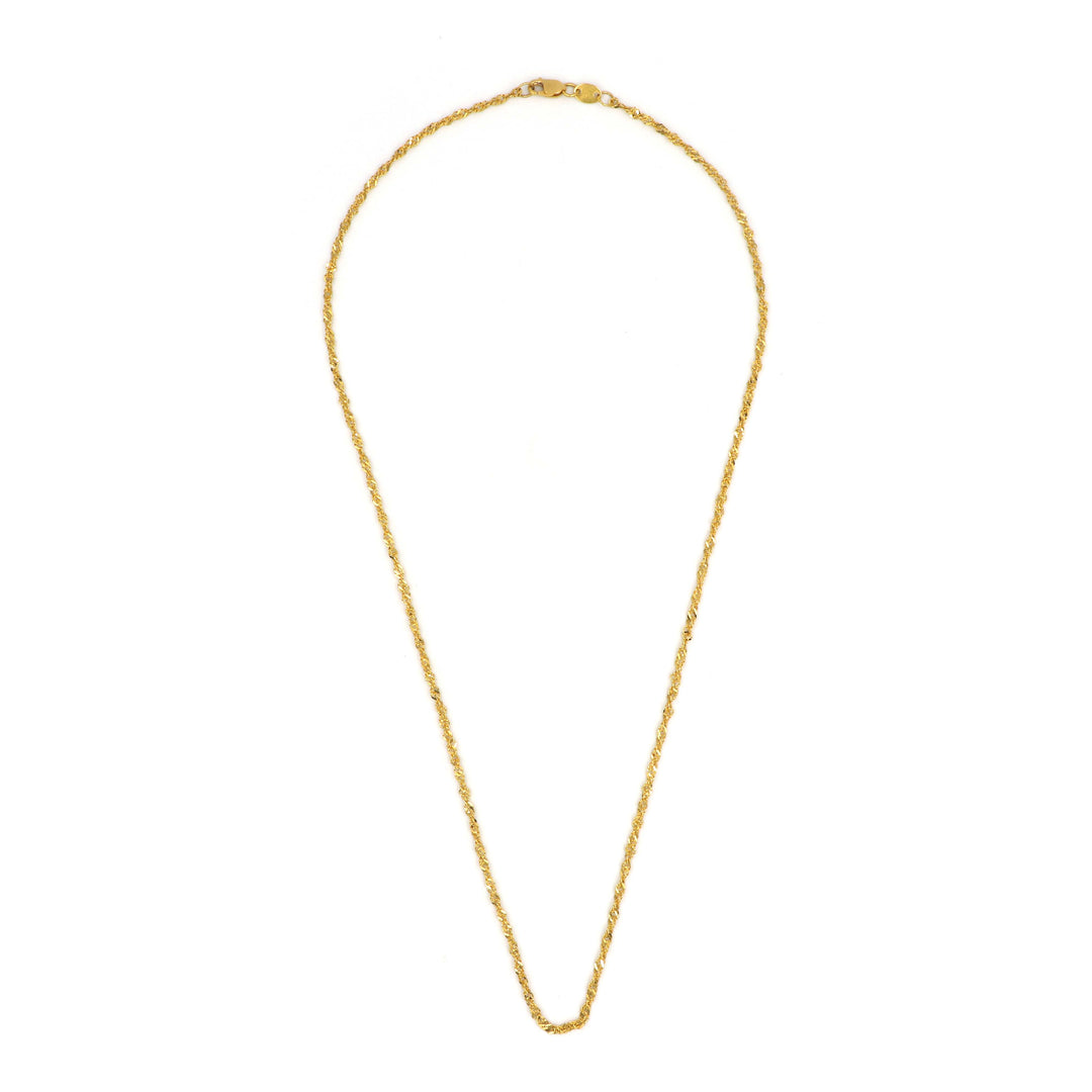 22K Gold Chain AFC01776