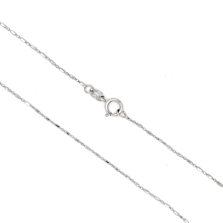 18K White Gold Chain Design 31