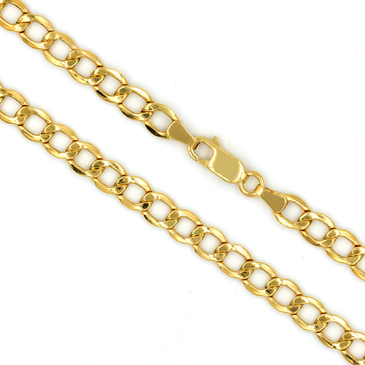 18K Gold Curb Chain