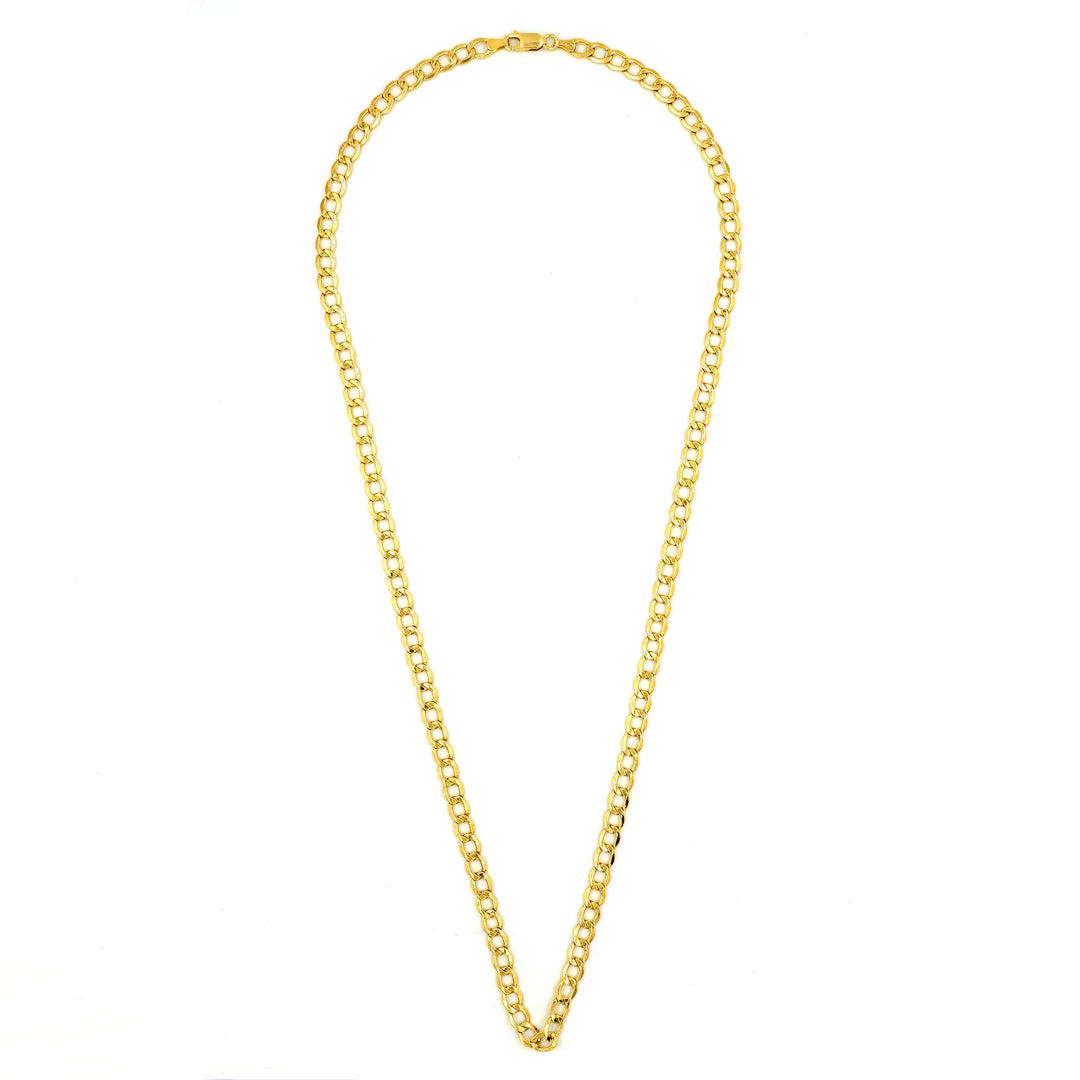 18K Gold Curb Chain